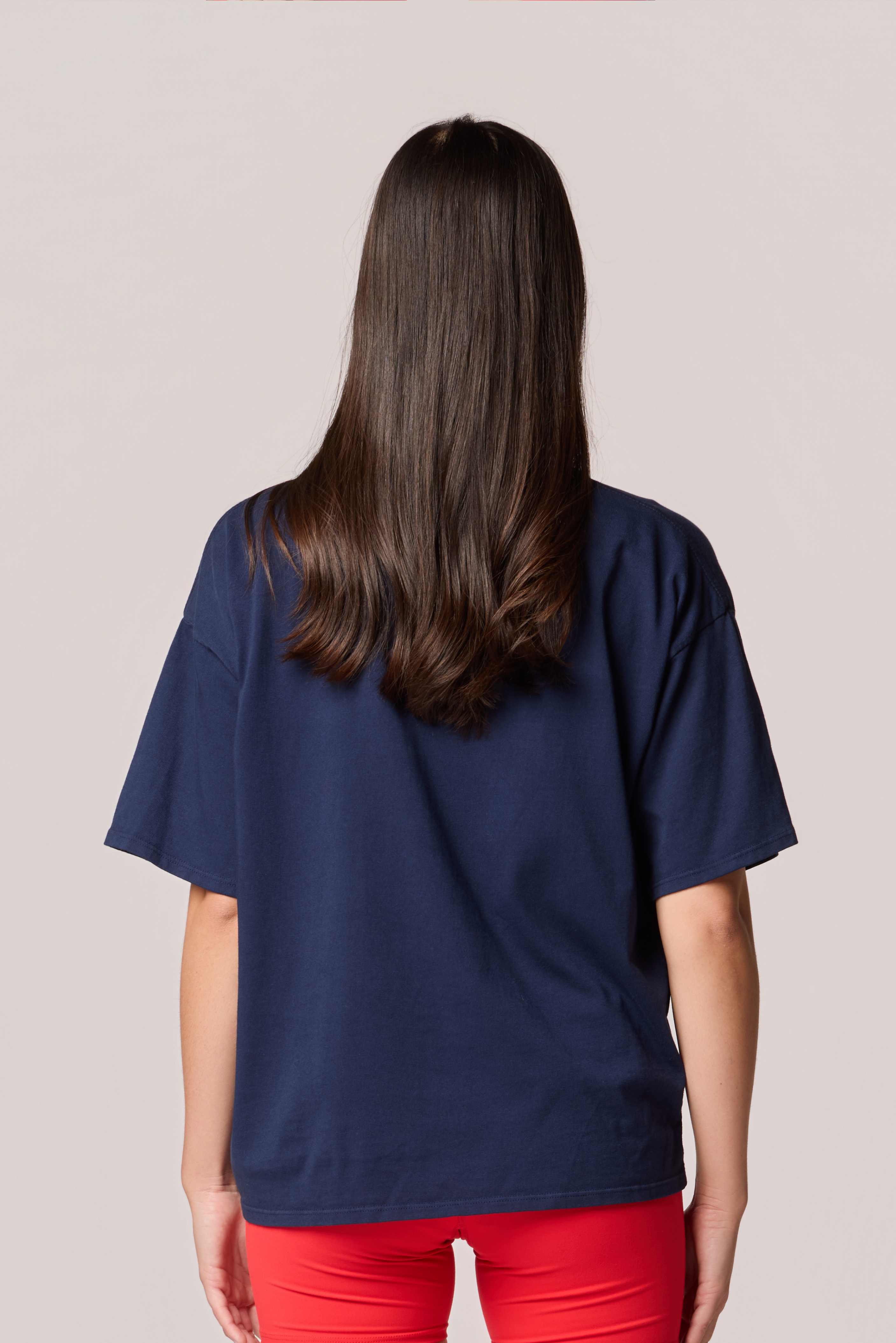 American Made Oversized Tee - Navy