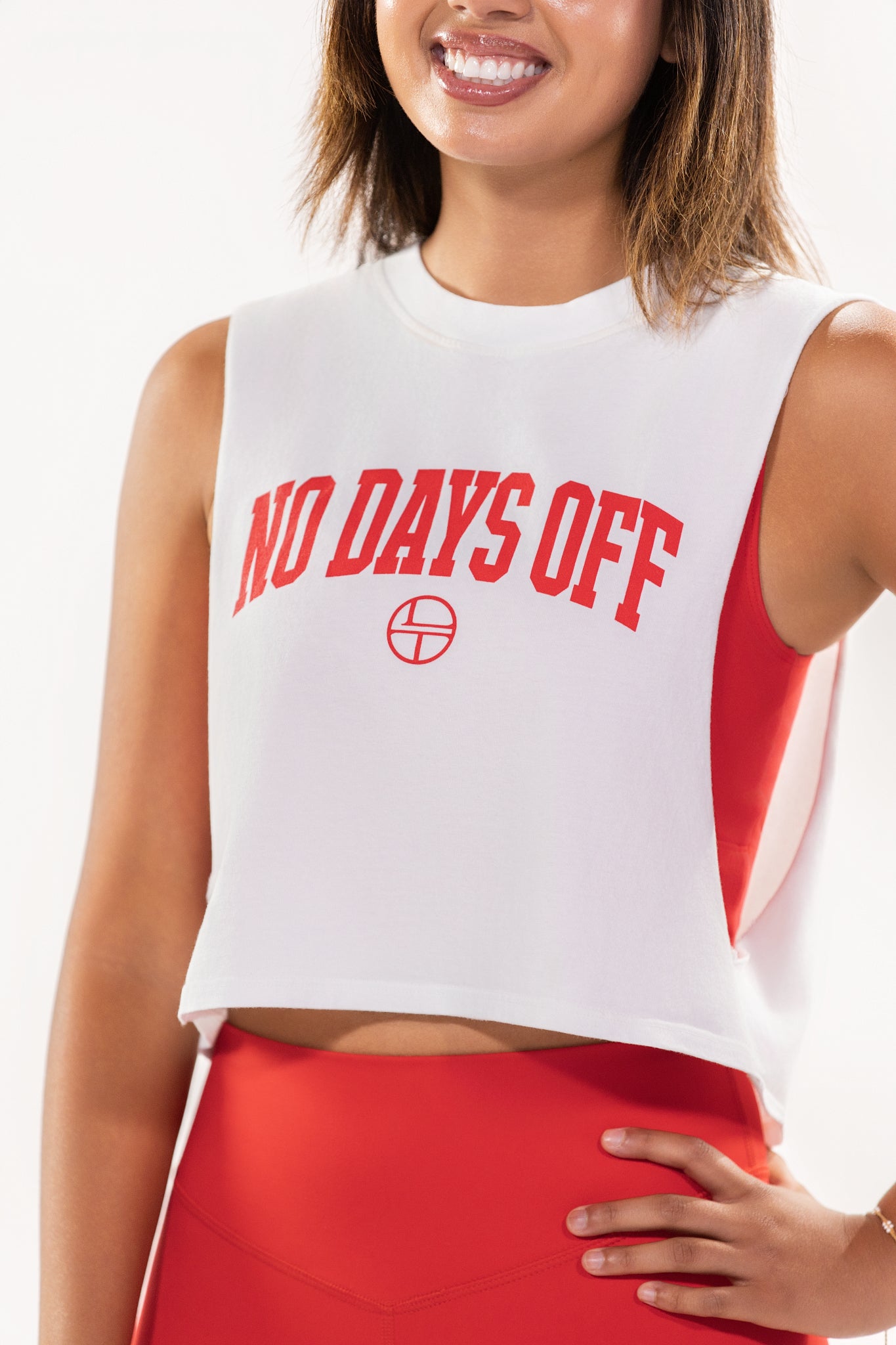 No Days Off Tank - Optic White
