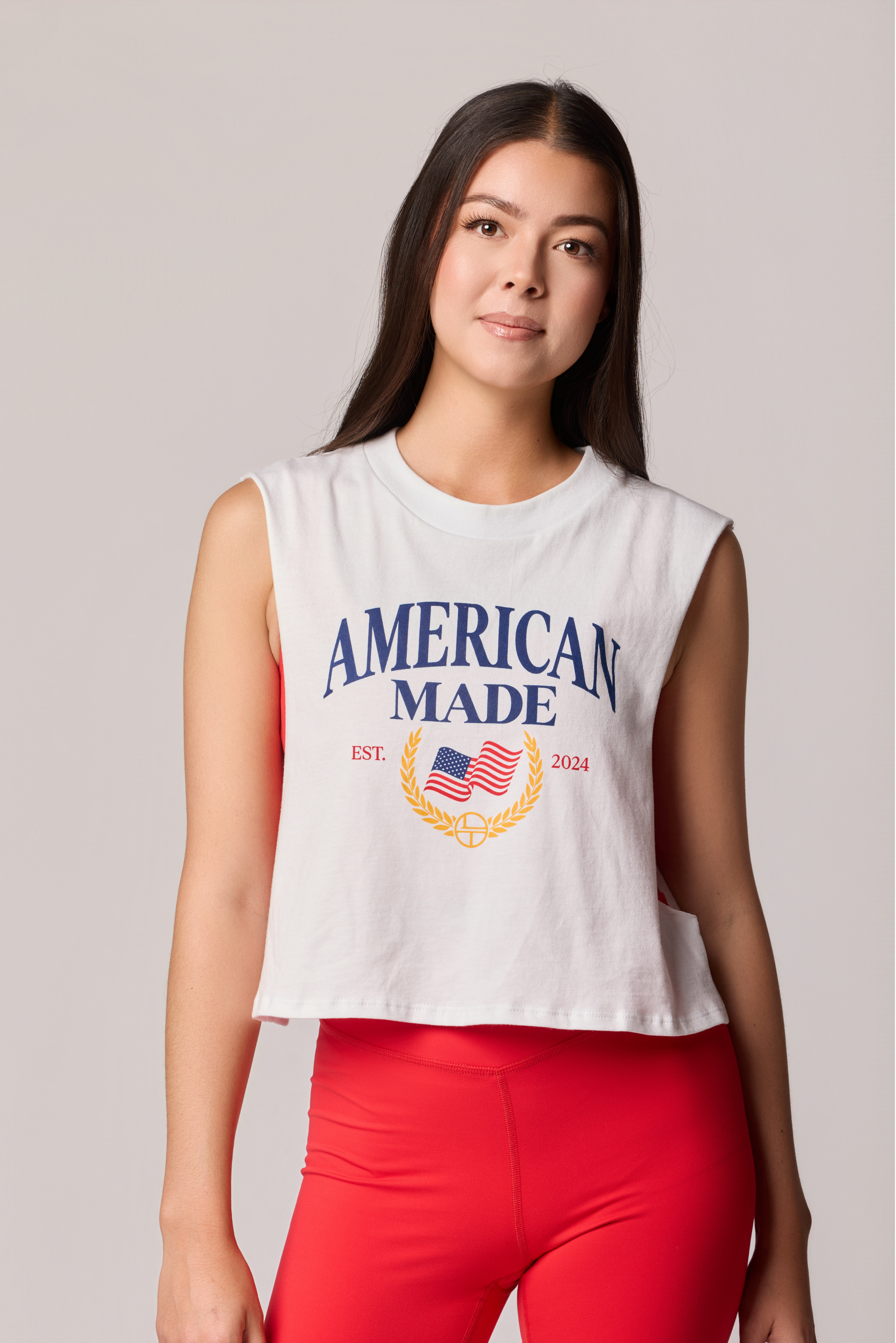 American Made Tank - Optic White